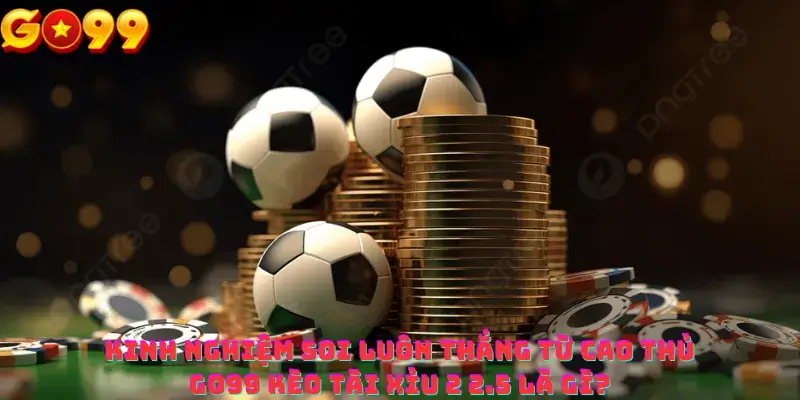 Kinh nghiệm soi luôn thắng từ cao thủ Go99 kèo tài xỉu 2 2.5 là gì